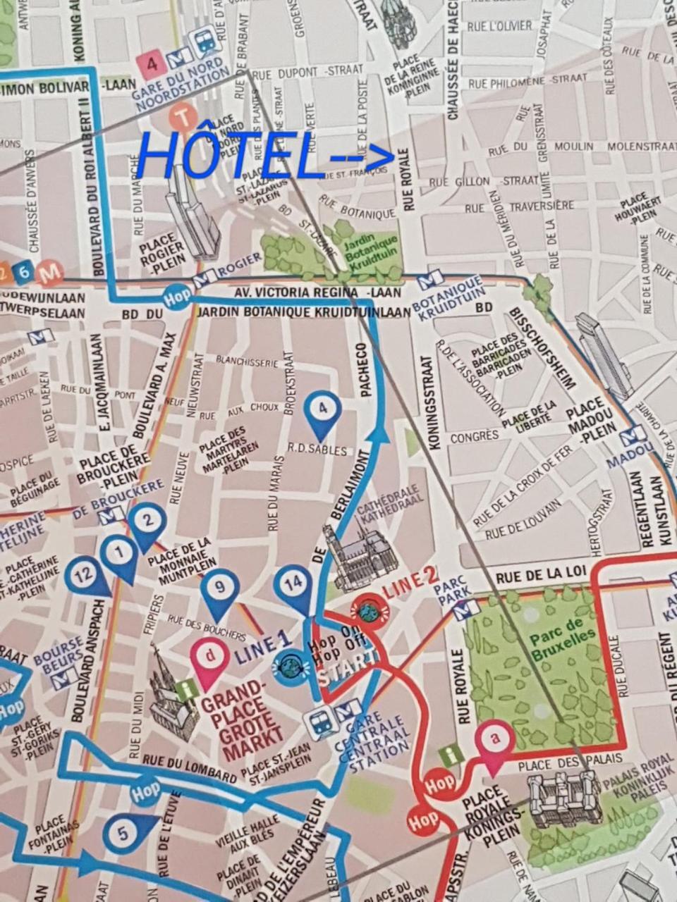 Brussels Royotel Saint-Josse-ten-Noode ภายนอก รูปภาพ
